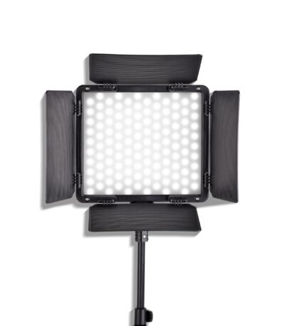 LED Studio Light Panel Lighting Stand Kit Single
