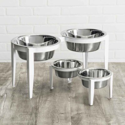Vision Double Elevated Dog Bowls