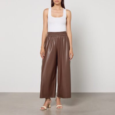 Weekend Max Mara Gennaro Faux Leather Trousers