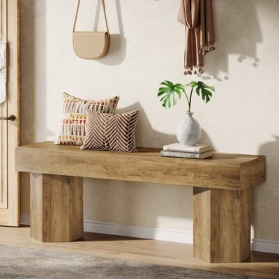 41 Entryway Bench, Wooden Indoor Hallway Bench