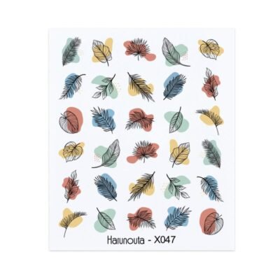Water Decals Nail Sticker X047