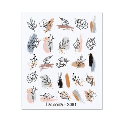 Water Decals Nail Sticker X100