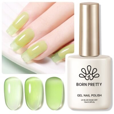 Green Hema-Free Ice Jelly Gel Polish #02 15ml