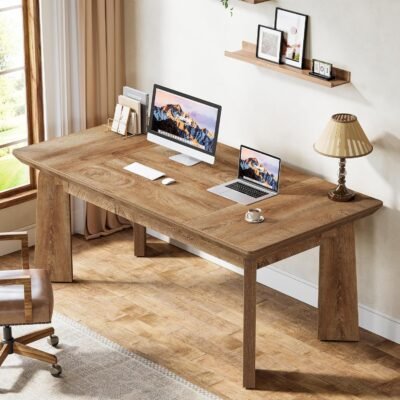 62 Executive Desk, Office Computer Desk with Study Legs