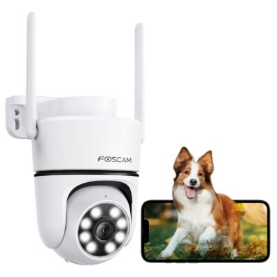 NEW Foscam PD5 3K/5MP Outdoor 2.4/5gHz WiFi PTZ Security Camera