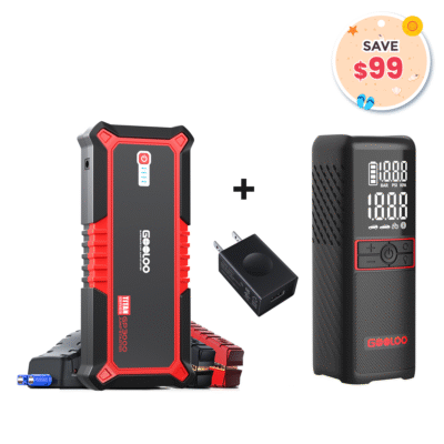 GOOLOO GP3000GT160 Tire Inflator15W Wall Charger