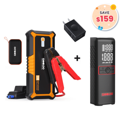 GOOLOO GP4000GT160 Tire Inflator15W Wall Charger