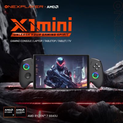 Refurbished ONEXPLAYER X1 Mini 8840U 144Hz 3-in-1  8.8 Screen Handheld Gaming Console (US Stocks)