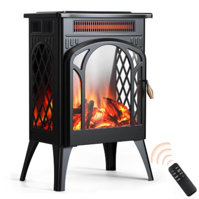 16 Free Standing Electric Fireplace Stove S180BP