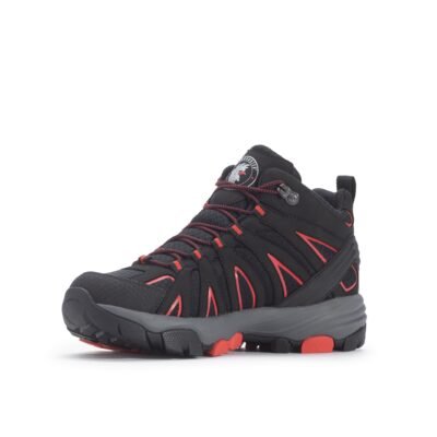 rockrooster Bedrock Black 6 Inch Waterproof Hiking Boots with VIBRAM Outsole OT21061