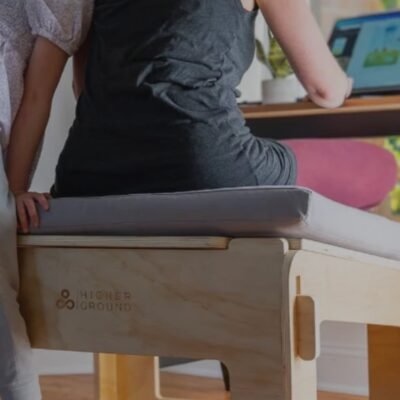 Active Sitting Chair Ergonomic Adjustable Angle Platform Design for Meditation Functional Sitting Work Versatility