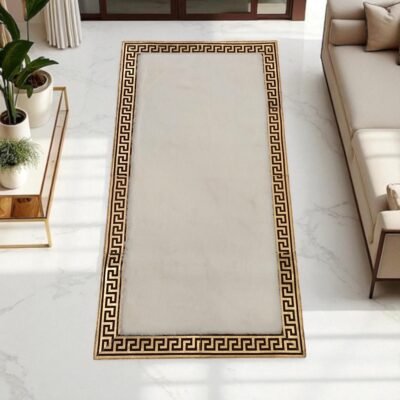 Ivory Faux Fur Rug