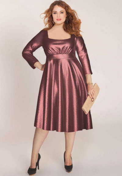 Saint Tropez Metallic Gown (Made To Order)