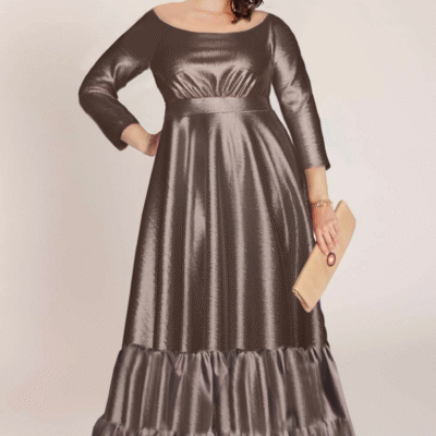 Cannes Golden Gown (Made To Order)