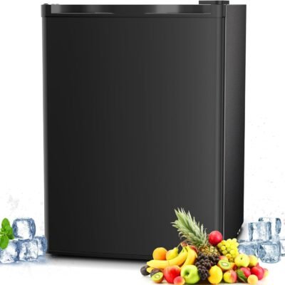 Mini Compact Refrigerator with Freezer, 2.6 Cu.Ft 58070RRE0