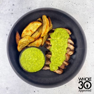 Pollo a la Brasa with Potato Wedges