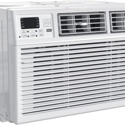 Window Air Conditioner, 8000BTU, 24H Timer, Remote Control A8502W