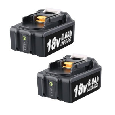 For Makita 18V Battery Replacement  BL1850B 8.0Ah Li-ion Battery 2Pack-BOGO