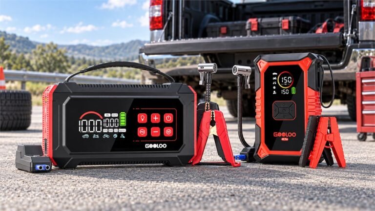 GOOLOO A9 Ultra vs A3 Pro: 6000A vs 3000A, Tire Inflation, USB-C Power, and Which One to Buy