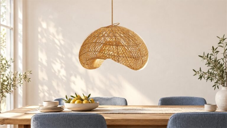 ROWABI Rattan Pendant Light Review: Choosing the Right Shape, Size, and Glow